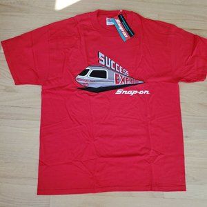Vintage Snap On Success Express Red T Shirt 1983 Train XL New With Tags